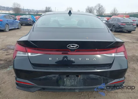 2022 Hyundai Elantra Sel из США, поврежденный, VIN 5NPLM4AG3NH061308